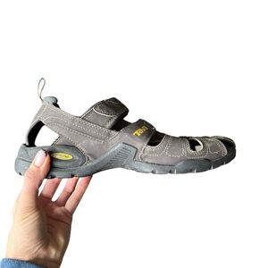 Teva Men’s 11 Closed Toe Sport Sandals Water-Ready, ShockPad Brown Hiking Shoes